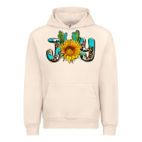 Sandshell joy with sunflower and cactus ado Urban Hoodie - AdoDesignShop