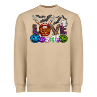Mushroom love  halloween Heavyweight Sweatshirt - CowhideDigitalArt