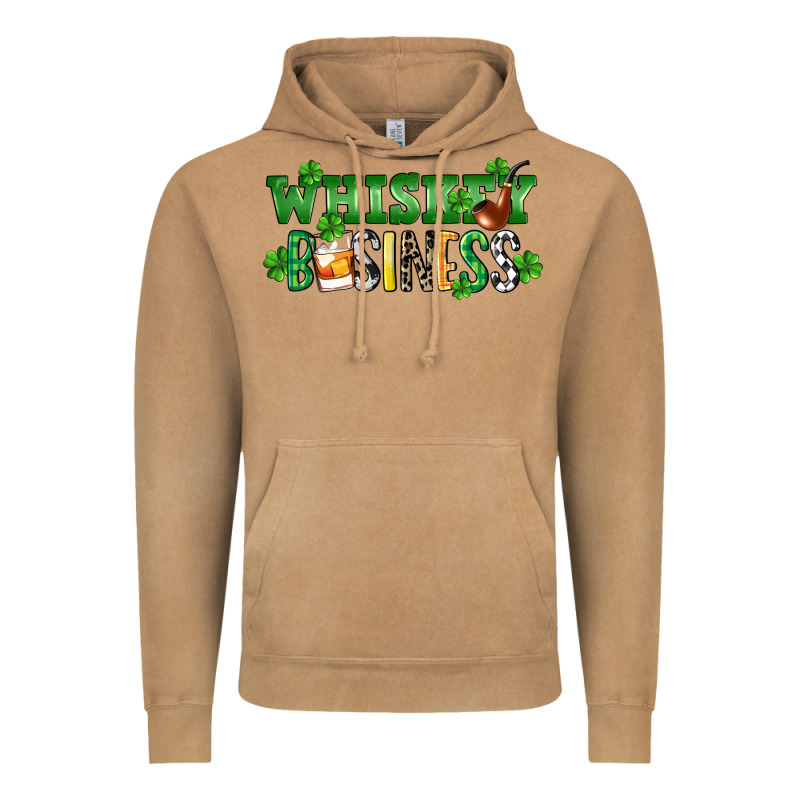 Whiskey Business St. Patrick's Day Vintage Hoodie by CowGirlArtShop | Teevron