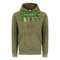 Vintage Olive Whiskey business St. Patrick's Day Vintage Hoodie - CowGirlArtShop
