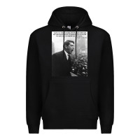 Black Michael Collins - Give Us The Future- Irish- Ireland -1916 Premium Hoodie - trangStudio