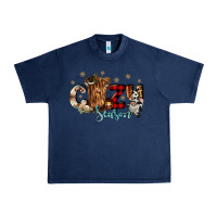 Navy cozy season Urban Heavy Tee - CowGirlArtShop