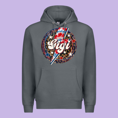 Western Gigi Patriotic 4th Of July Premium Hoodie Designed By Lillyallendesigns