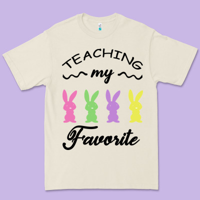 Teaching My Favorite Bunny Premium Tee Designed By Bettercallsaul