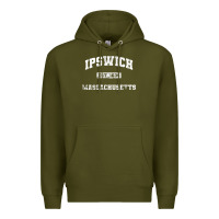 Army Green ipswich massachusetts ma vintage state athletic style Premium Hoodie - trangStudio