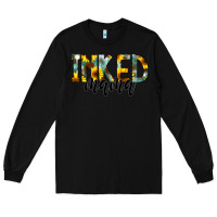 Black Inked Mama Long Sleeve Tee - CowCowDesign