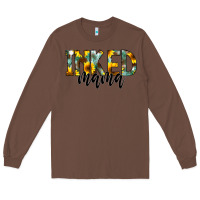 Chestnut Inked Mama Long Sleeve Tee - CowCowDesign
