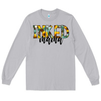 Moon Dust Inked Mama Long Sleeve Tee - CowCowDesign