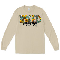 Mushroom Inked Mama Long Sleeve Tee - CowCowDesign