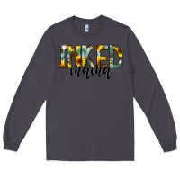 Smoke Inked Mama Long Sleeve Tee - CowCowDesign