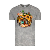 Cloud Rock hello fall gamer Vintage Tee - CowGirlArtShop