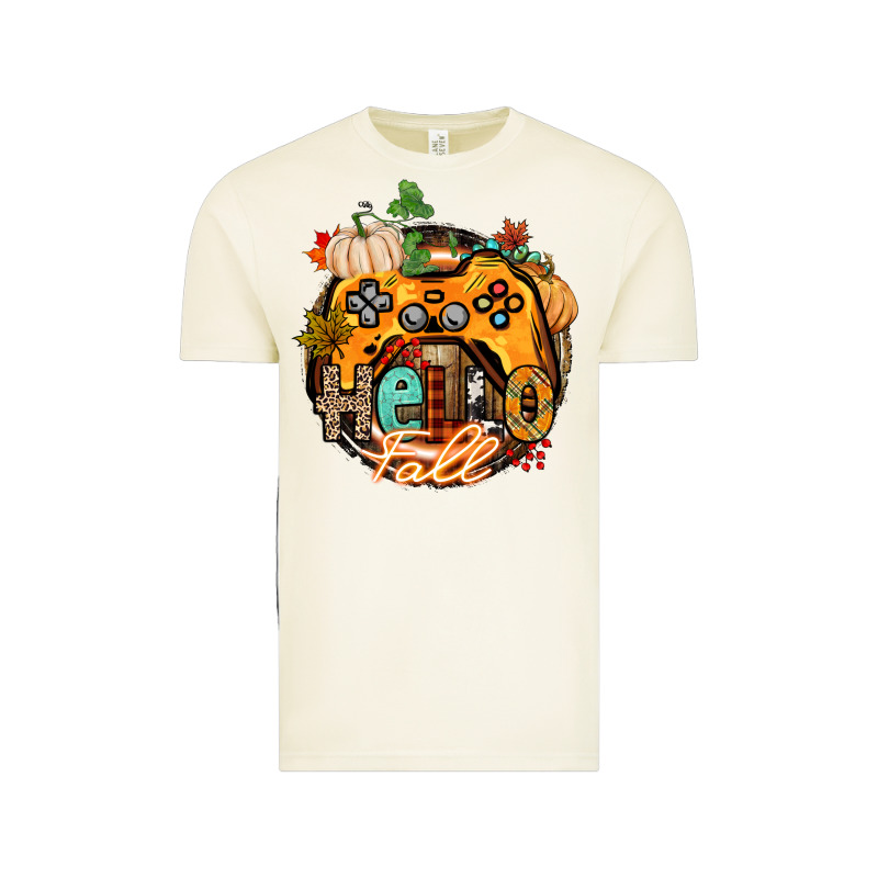 Hello Fall Gamer Vintage Tee by CowGirlArtShop | Teevron