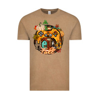 Vintage Coffee hello fall gamer Vintage Tee - CowGirlArtShop