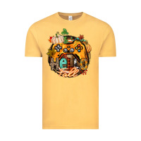 Vintage Mustard hello fall gamer Vintage Tee - CowGirlArtShop