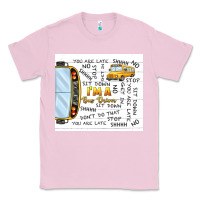 Bubblegum Pink i'm a bus driver school bus Classic Tee - TumblerDesignByShophia