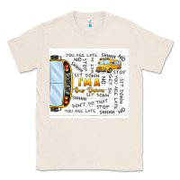 Natural i'm a bus driver school bus Classic Tee - TumblerDesignByShophia