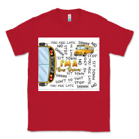 Red i'm a bus driver school bus Classic Tee - TumblerDesignByShophia