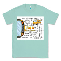 Seafoam i'm a bus driver school bus Classic Tee - TumblerDesignByShophia