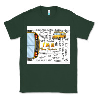 Sports Green i'm a bus driver school bus Classic Tee - TumblerDesignByShophia