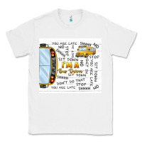 White i'm a bus driver school bus Classic Tee - TumblerDesignByShophia