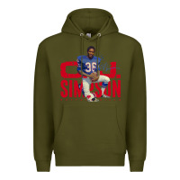 Army Green O.J. Simpson Premium Hoodie - trangStudio