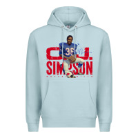 Blue Mist O.J. Simpson Premium Hoodie - trangStudio