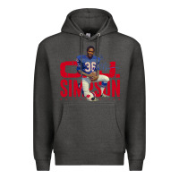 Charcoal Heather O.J. Simpson Premium Hoodie - trangStudio