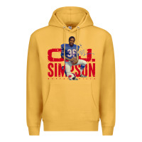 Mustard O.J. Simpson Premium Hoodie - trangStudio