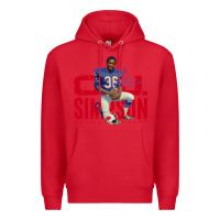 Red O.J. Simpson Premium Hoodie - trangStudio