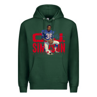 Sports Green O.J. Simpson Premium Hoodie - trangStudio