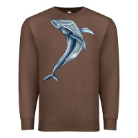 Chestnut humpback whale jumping Premium Sweatshirt - BarkalooDesign