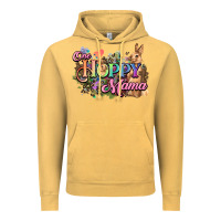 Vintage Mustard One hoppy mama easter day Vintage Hoodie - HowdyJamesFarm