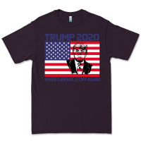 Plum Trump 2020 Make Liberals cry Again Premium Tee - Bettercallsaul