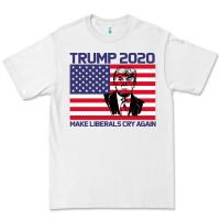 White Trump 2020 Make Liberals cry Again Premium Tee - Bettercallsaul