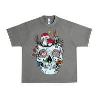 Tornado halloween skull collector mushrooms flowers and butterflies sweatshirt Urban Heavy Tee - trangStudio