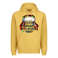 Antique Gold this is my Christmas movie watching Premium Hoodie - Jasminsmagicworld