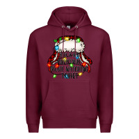 Burgundy this is my Christmas movie watching Premium Hoodie - Jasminsmagicworld