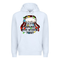 White this is my Christmas movie watching Premium Hoodie - Jasminsmagicworld