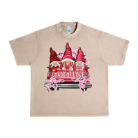French Oak Loads of love with flowers Valentine's Day Urban Heavy Tee - HowdyJamesFarm