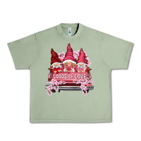 Oil Green Loads of love with flowers Valentine's Day Urban Heavy Tee - HowdyJamesFarm