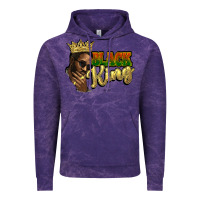 Cloud Purple Black king Vintage Hoodie - HowdyJamesFarm