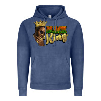 Vintage Denim Black king Vintage Hoodie - HowdyJamesFarm