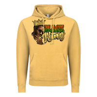 Vintage Mustard Black king Vintage Hoodie - HowdyJamesFarm