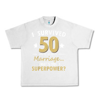 Lunar Rock 50 years of marriage superpower 50th wedding anniversary Urban Heavy Tee - trangStudio