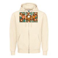 Sandshell pumpkin pie Zipper Hoodie - Artiststas