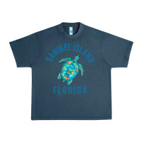 Midnight Navy sanibel island beach design  sea turtle illustration gift pullover hoo Urban Heavy Tee - trangStudio