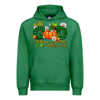 Emerald with god all things are possible Urban Hoodie - AdoDesignShop