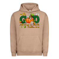 Pigment Burro with god all things are possible Urban Hoodie - AdoDesignShop