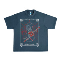 Midnight Navy adventure time halloween marceline tarot card Urban Heavy Tee - trangStudio