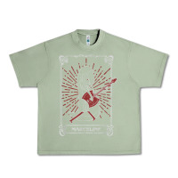 Oil Green adventure time halloween marceline tarot card Urban Heavy Tee - trangStudio